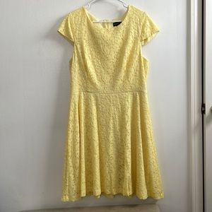Lace yellow dress- perfect for a summer wedding!